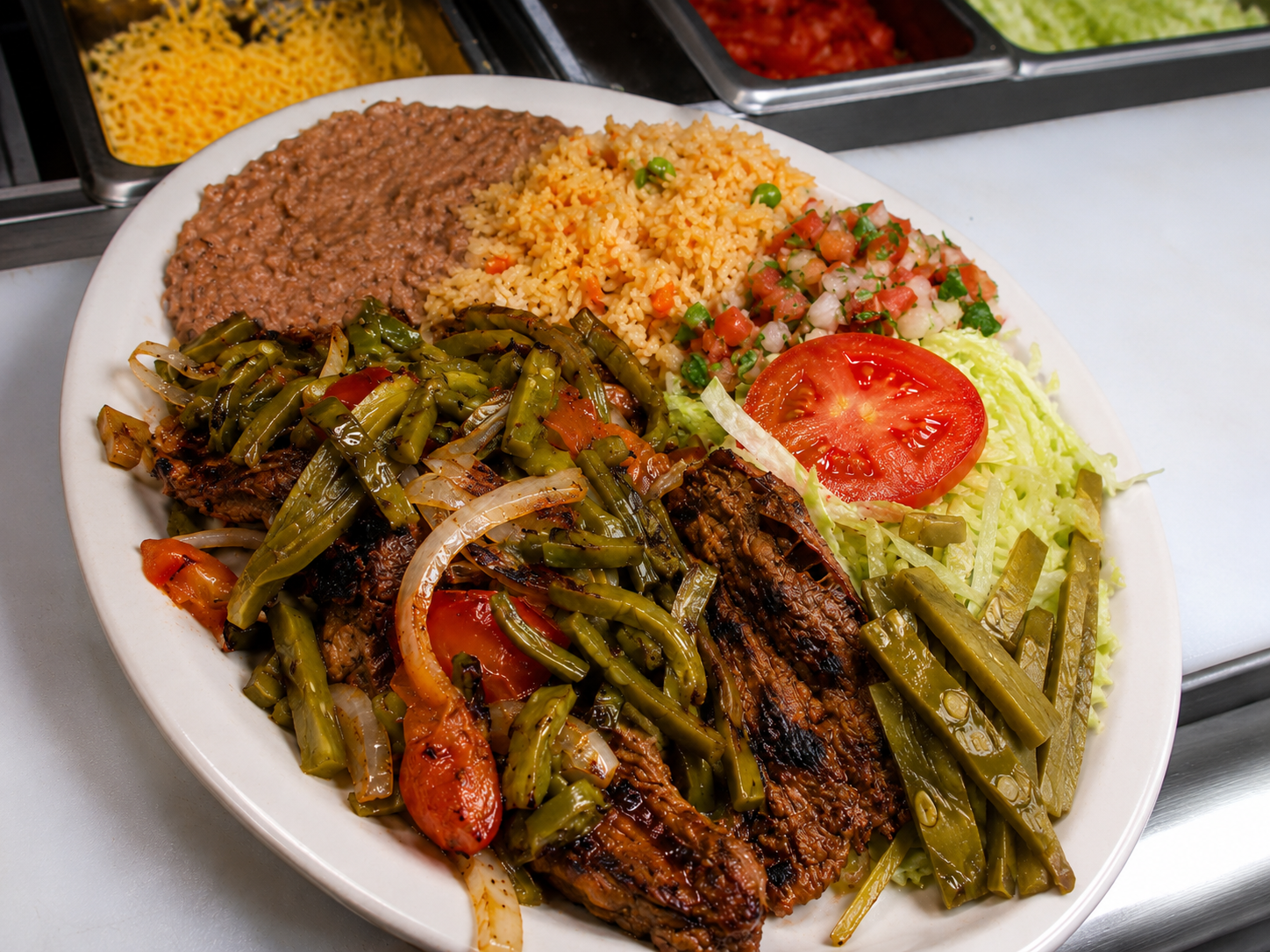 Carne Asada Plate